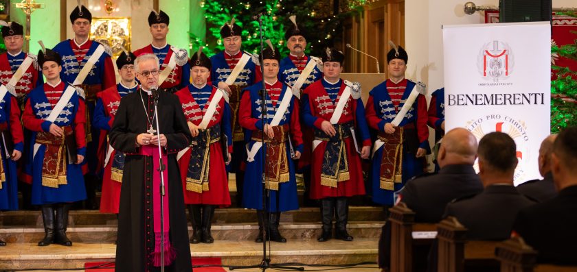 Uroczystość wręczenia wyróżnień Ordynariatu Polowego Wojska Polskiego „Benemerenti”