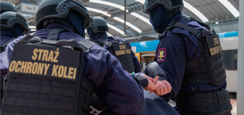 Kieszonkowiec schwytany podczas działań ,,Bezpieczna Podróż I – 2023’’