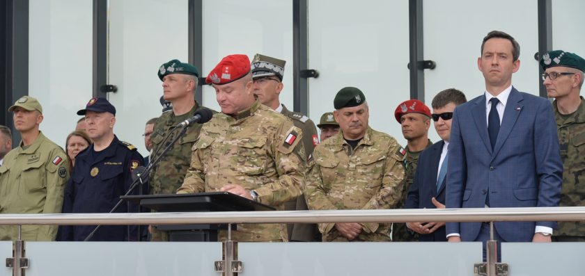 Udział Komendanta Głównego SOK w Święcie Żandarmerii Wojskowej