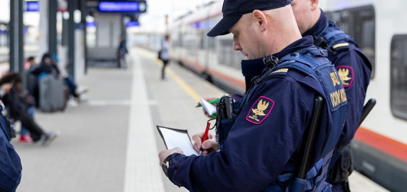 Wzmożone działania Straży Ochrony Kolei podczas ,,Majówki’’