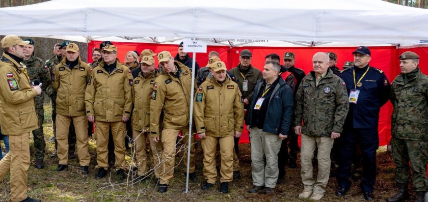 Komenda Regionalna Straży Ochrony Kolei w Zielonej Górze uczestnikiem Ogólnopolskich ćwiczeń ratowniczych „Lubuskie Żywioły 2023”