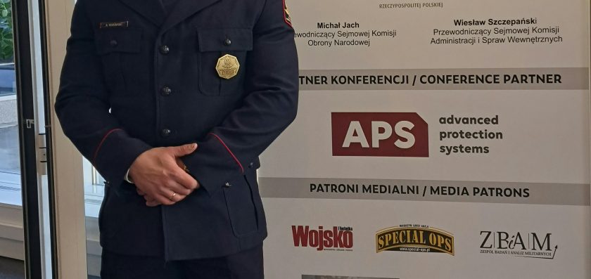 IV Międzynarodowa Konferencja i Wystawa Bezpieczeństwa Granic InSec 2023 z udziałem przedstawiciela Straży Ochrony Kolei