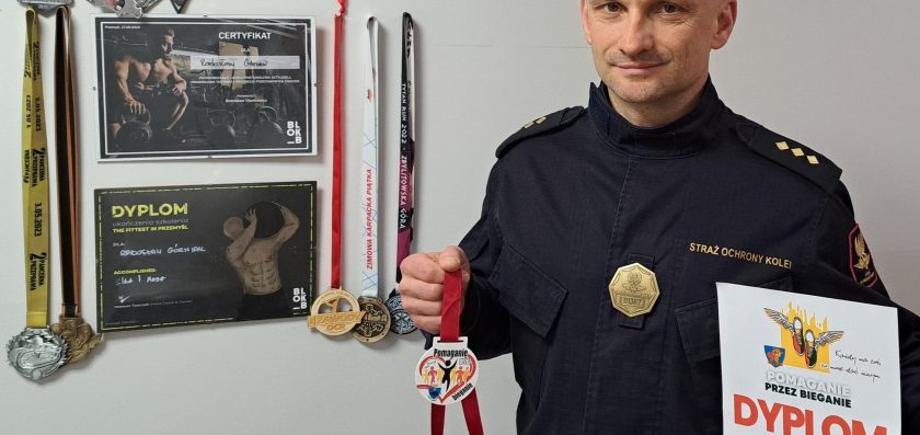 Funkcjonariusz Straży Ochrony Kolei z Przemyśla pobiegł dla chorej Pauliny