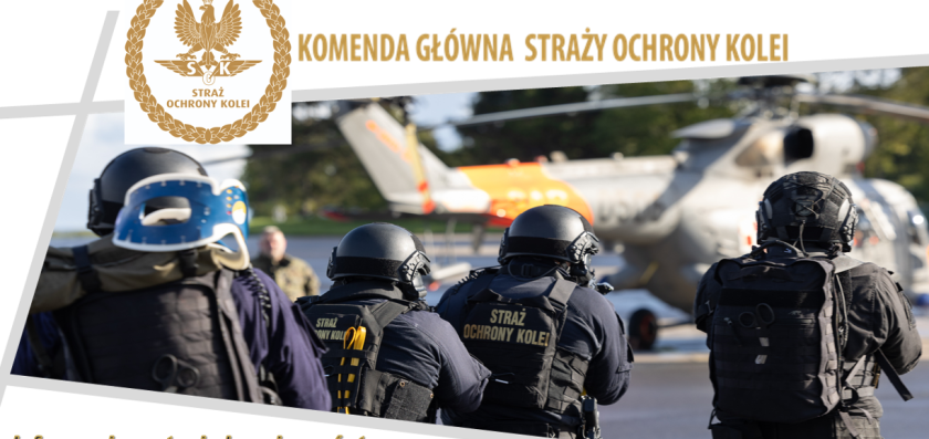 Komenda Główna Straży Ochrony Kolei podsumowała 2022 rok