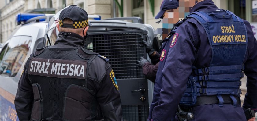 41-letni awanturnik ujęty przez SOK na dworcu w Białymstoku