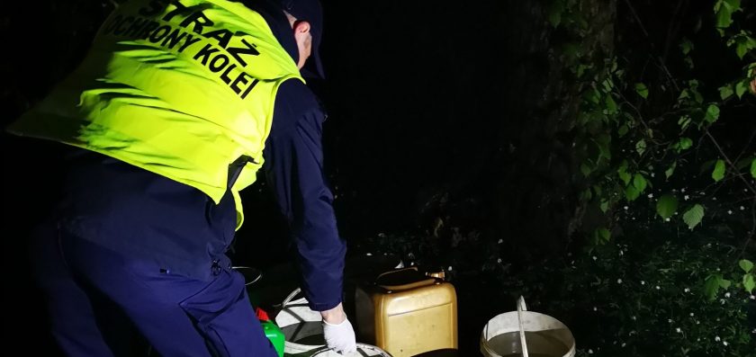 Sprawca kradzieży paliwa ujęty przez chełmski patrol SOK