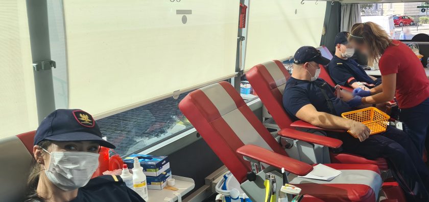 Opole: Funkcjonariusze SOK honorowo oddali krew