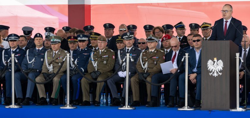 Komendant Główny Straży Ochrony Kolei uczestniczył w Centralnych Obchodach Święta Służby Więziennej