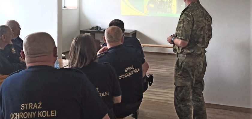 Współdziałanie funkcjonariuszy Straży Ochrony Kolei ze Strażą Graniczną