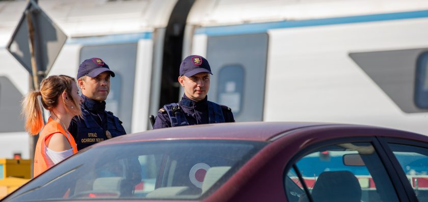 Trwają kolejowe działania “Bezpieczny Piątek”