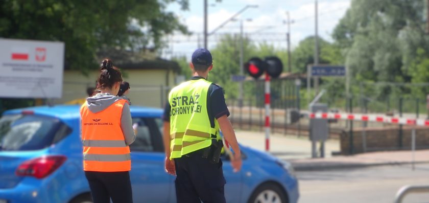 Trwają kolejowe działania „Bezpieczny Piątek”