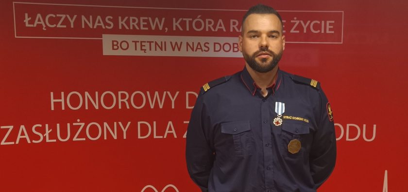 Starszy strażnik SOK „Zasłużony dla Zdrowia Narodu”