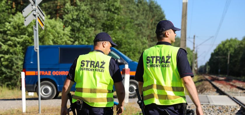Pijany kierowca ujęty przez funkcjonariuszy Straży Ochrony Kolei