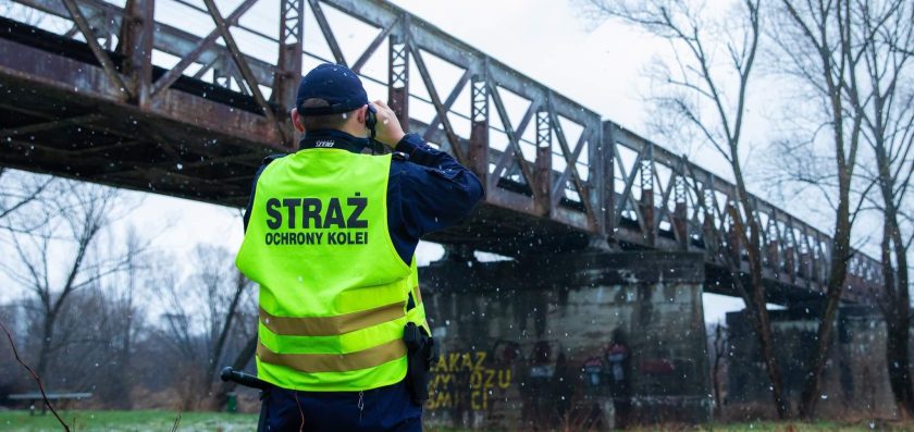 Graficiarze ujęci przez Straż Ochrony Kolei
