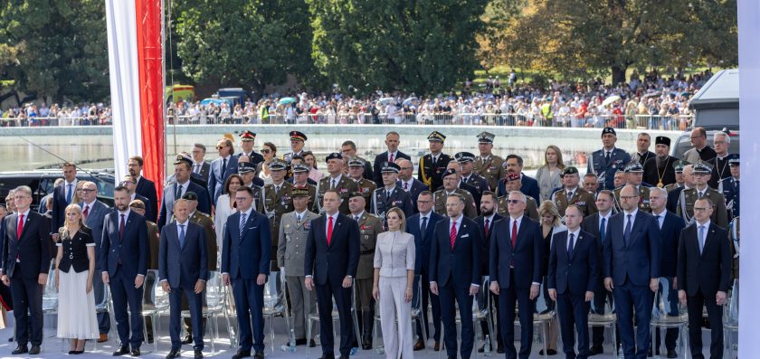 Udział Komendanta Głównego SOK w obchodach Święta Wojska Polskiego