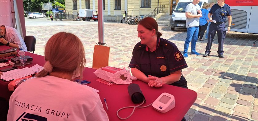 „Kolej na Krew” – akcja krwiodawstwa w Krakowie