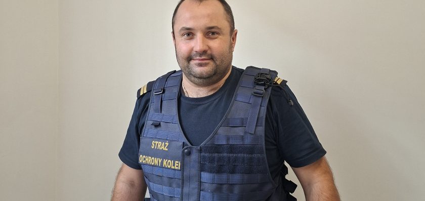 Funkcjonariusz SOK z Inowrocławia wyróżniony za działalność na rzecz bezpieczeństwa