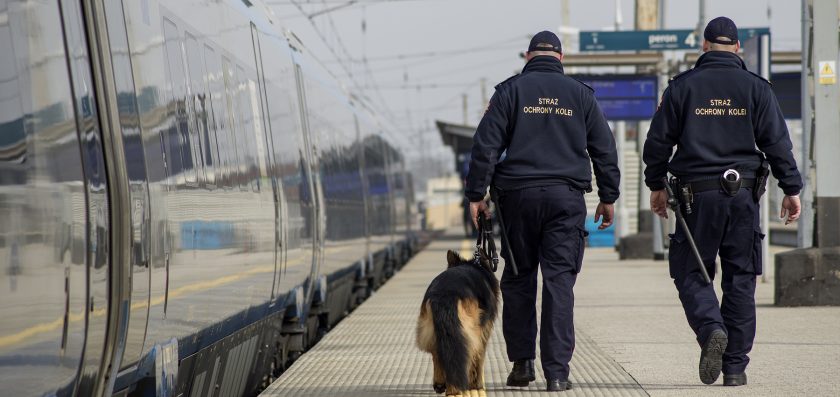 Ukrainka zostawiła bagaż na peronie w Warszawie, interweniował patrol SOK