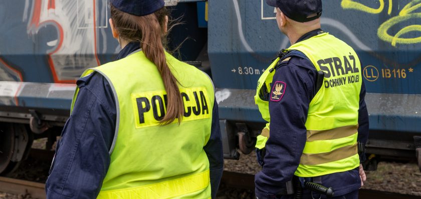 Pościg na torach: młodzi grafficiarze ujęci przez GOI SOK