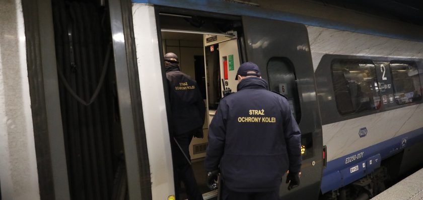Agresywny pasażer zaatakował drużynę konduktorską PKP Intercity