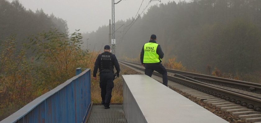 Poszukiwana kobieta zatrzymana na terenie kolejowym