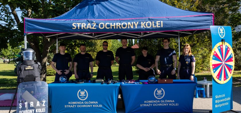 Straż Ochrony Kolei na Dniu Otwartych Koszar