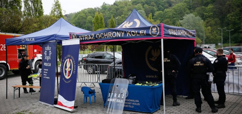 Dzień Rodziny Wojskowej z udziałem przemyskich funkcjonariuszy Straży Ochrony Kolei