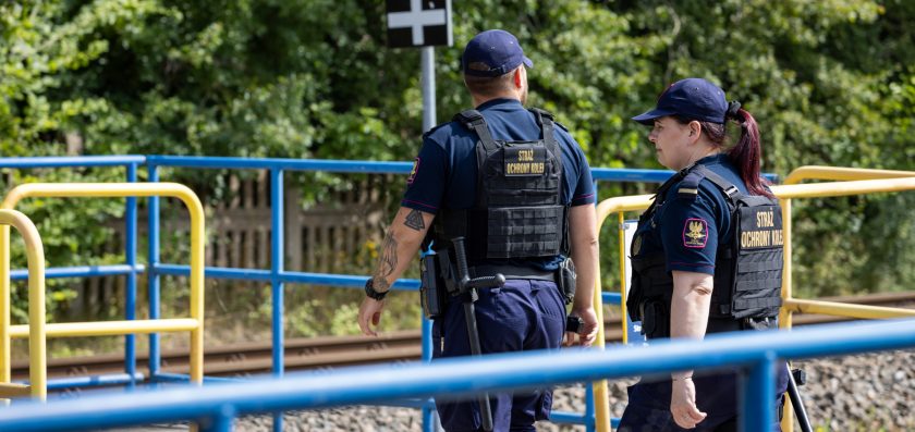 34-latek poszukiwany przez sąd ujęty na torach przez SOK