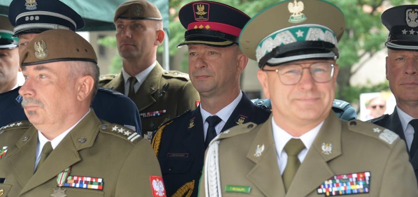 Uroczysty apel z okazji Święta Żandarmerii Wojskowej