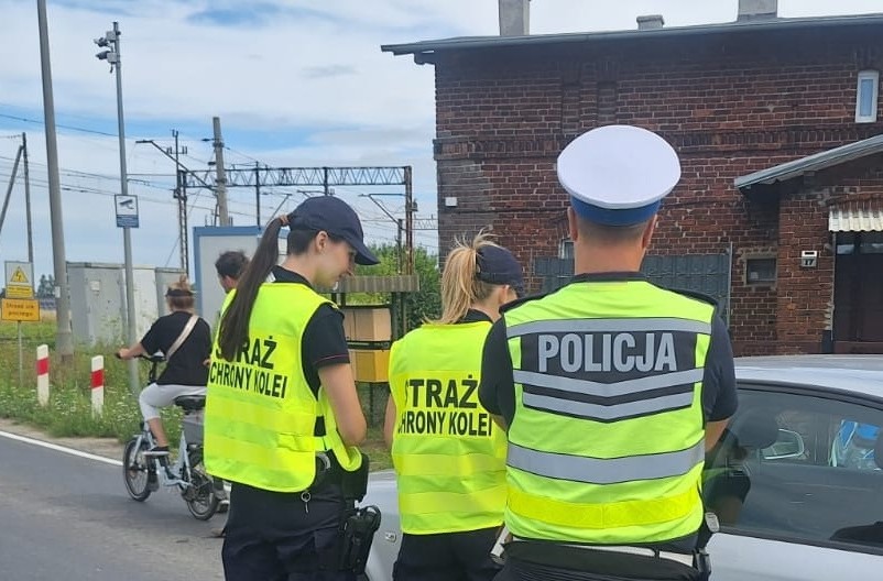 Obszar kolejowy pod stałym nadzorem służb