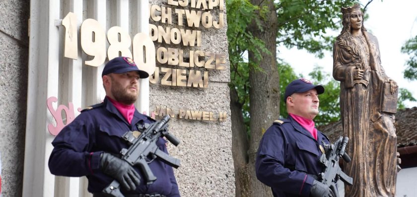 Straż Ochrony Kolei uczciła 46. rocznicę Strajku Lubelskich Kolejarzy
