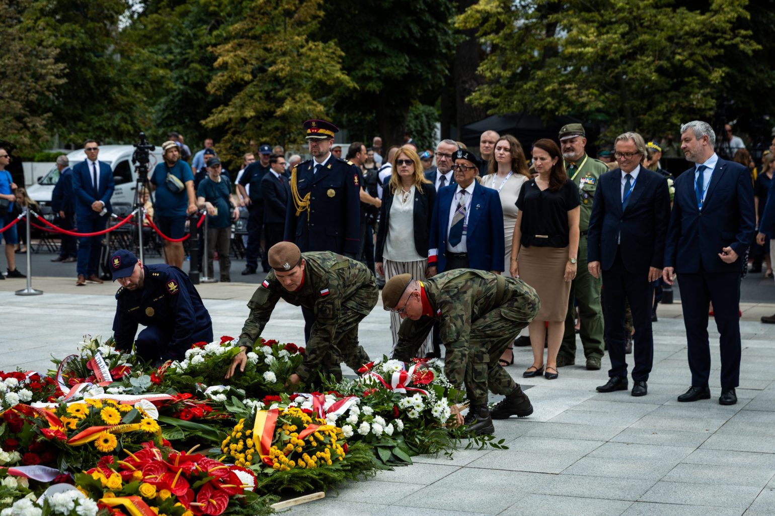 Straż Ochrony Kolei uczciła pamięć Bohaterów Powstania Warszawskiego