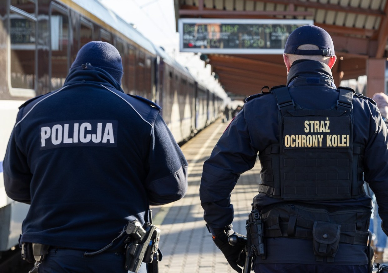 Atak na pracownika ochrony dworca – szybka interwencja funkcjonariuszy SOK