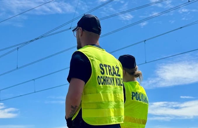 Dzięki Akcji ,,BEZPIECZNY SZLAK IV’’ udaremniono kradzież szyn kolejowych