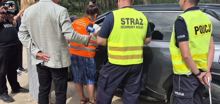 Straż Ochrony Kolei wspólnie z PKP Polskimi Liniami Kolejowymi S.A. dbała o bezpieczeństwo na przejazdach