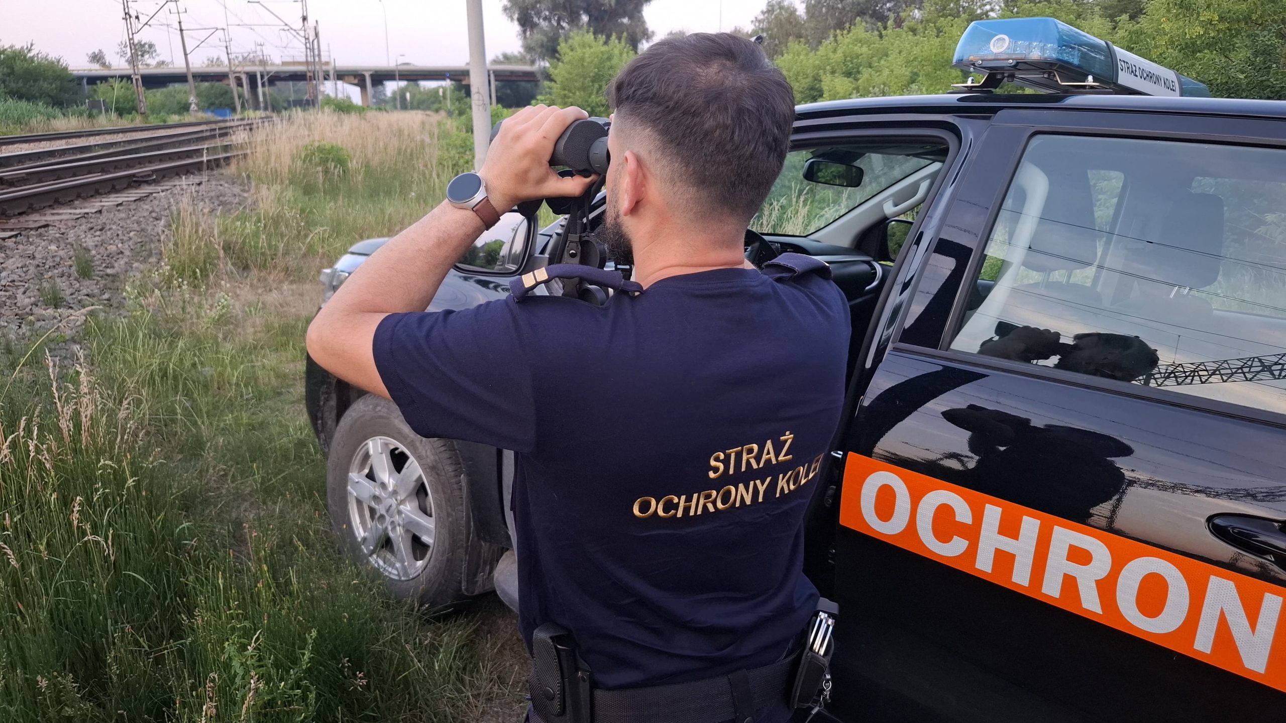 Agresywny pasażer ujęty przez funkcjonariuszy SOK i Policji