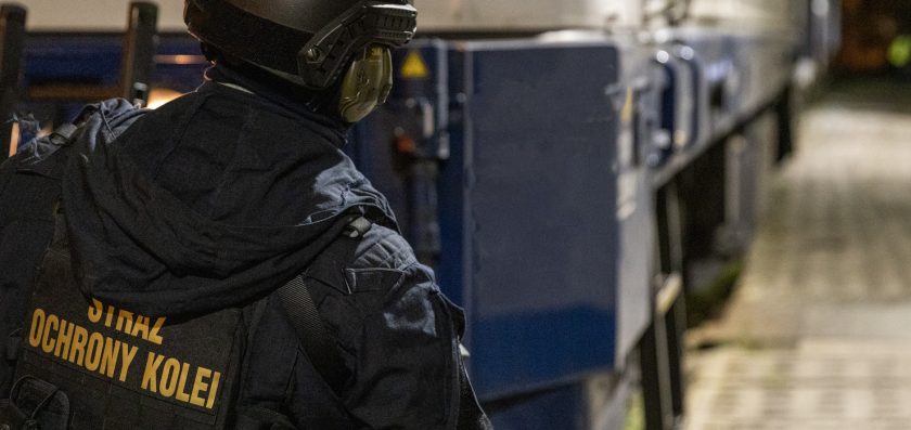 Młodociany graficiarz ujęty na gorącym uczynku przez funkcjonariuszy GOI