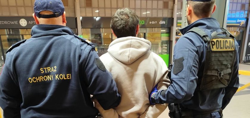 Wpadł przez picie alkoholu w miejscu publicznym