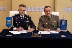 Porozumienie między Strażą Ochrony Kolei a Akademią Sztuki Wojennej