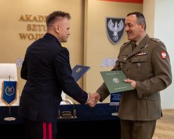 Porozumienie między Strażą Ochrony Kolei a Akademią Sztuki Wojennej
