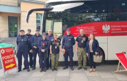 „Na Straży Życia” – funkcjonariusze SOK, SG i żołnierze WOT honorowo oddawali krew
