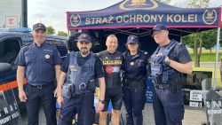 Straż Ochrony Kolei wspiera akcję charytatywną „Ja jadę – Ty pomagasz”