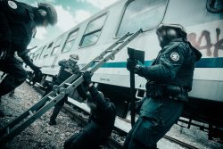 GOI SOK podczas działań kontrterrorystycznych w sytuacji kryzysowej w pociągach pasażerskich PKP Intercity