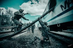 GOI SOK podczas działań kontrterrorystycznych w sytuacji kryzysowej w pociągach pasażerskich PKP Intercity