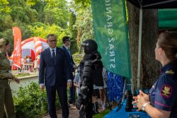 Straż Ochrony Kolei uczestnikiem „Bezpiecznych Wakacji” Pary Prezydenckiej