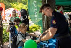 Straż Ochrony Kolei uczestnikiem „Bezpiecznych Wakacji” Pary Prezydenckiej
