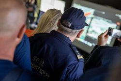 Udział lubelskich i zamojskich funkcjonariuszy Straży Ochrony Kolei w ćwiczeniach reagowania kryzysowego AMPER 2025