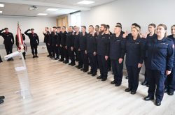 Ślubowanie młodych strażników SOK – moment wzruszeń i dumy
