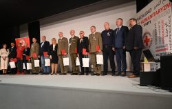 Uroczyste obchody Światowego Dnia Krwiodawcy w Przemyślu - wyróżnienia dla funkcjonariuszy Straży Ochrony Kolei