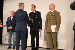 Uroczyste obchody Światowego Dnia Krwiodawcy w Przemyślu - wyróżnienia dla funkcjonariuszy Straży Ochrony Kolei